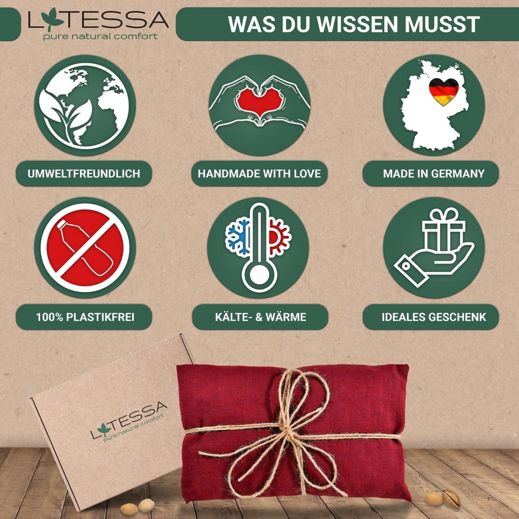 LATESSA® Rapssamenkissen mit Lavendel