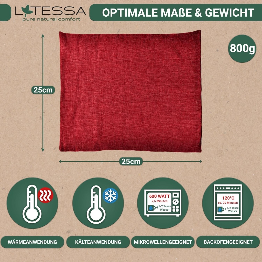 LATESSA® Rapssamenkissen mit Lavendel