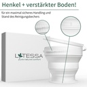 LATESSA® Reinigungsbecher