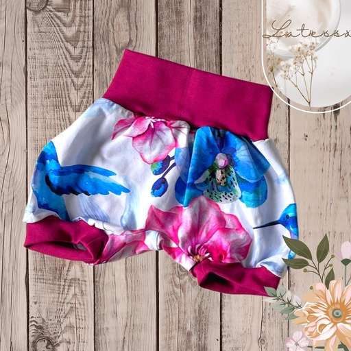 LATESSA® Baby Pumphose für Mädchen, kurz