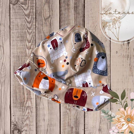 [lts-bb-sh-m-b-1] LATESSA® Baby Sommerhut für Jungen